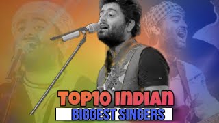 Top10 Biggest Indian Singers explore arijitsingh sidhumoosewala karaoke [upl. by Heddi297]