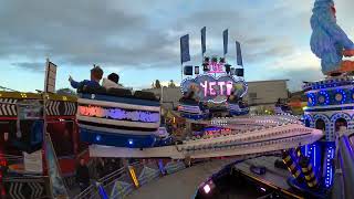 Theodore Wyatts Yeti  On Ride POV Hull Fair 2024 [upl. by Notpmah]