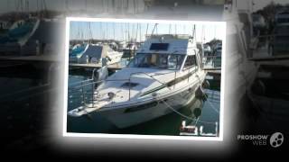 Bayliner 3460 convertibile power boat flybridge yacht year  1989 [upl. by Sirk435]