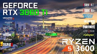 RTX 3060 Ti  Ryzen 5 3600  30 Games Benchmark [upl. by Ariday]