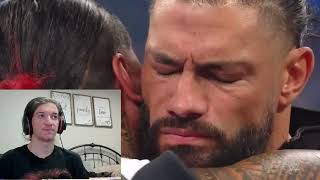 Roman amp Usos Segment REACTION  Smackdown 60223 [upl. by Sanbo]