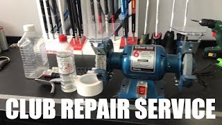 Full Golf Club Repair Service  Ryan Rastall Golf [upl. by Idola]