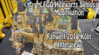 Moc LEGO Hogwarts Schloss modifiziert und komplett [upl. by Dnalerb641]