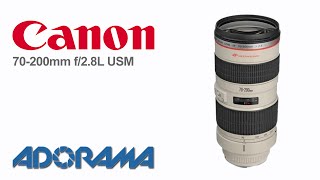 Canon EF 70200mm f28L USM Lens Product Overview with Marcin Lewandowski [upl. by Mcclimans]