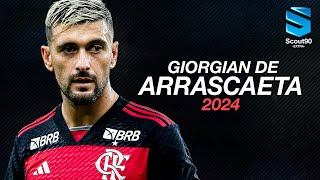 Giorgian De Arrascaeta 2024 ► Flamengo  Magic Skills Assists amp Goals  HD [upl. by Adnyl148]