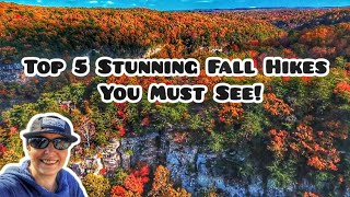 Top 5 Stunning Fall Hikes You Must See 👀 [upl. by Galasyn]