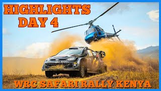 Sunday Thrilling Actions And Turns WRC Safari Rally Kenya Day 4 Morning Highlights [upl. by Biagi]