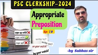 PREPOSITION Fillers EP 10 Appropriate Prepositions [upl. by Westfahl817]