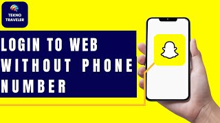 How To Log Into Snapchat Web Without Phone  VERY EASY [upl. by Massingill]