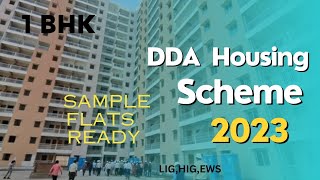 DDA Housing Scheme 2023 LIG Sample Flat ready ddaflats ddahousingscheme dda2023 [upl. by Bevers560]