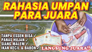 RESEP UMPAN TERBARU ‼ LANGSUNG JUARA LOMBA✅ TERBUKTI AMPUH BIKIN KURAS EMPANG❗ PMC HAJI DAYAT [upl. by Ryun]