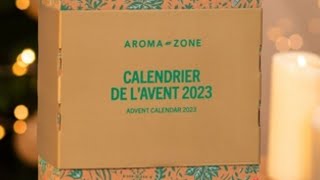 Calendario dellavvento Aroma Zone 2023 🤩 [upl. by Eytak]