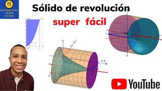 Volumen Sólido de Revolución 4🚀 Método de Capas Cilíndricas ✍👉 Visualización con GEOGEBRA [upl. by Bac224]