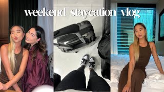 Weekend Staycation  Boutique Hotel amp Bottomless Brunch VLOG [upl. by Tanny513]