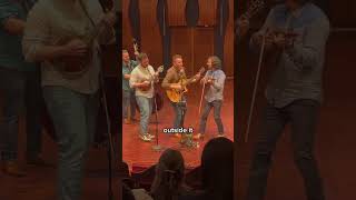 A lil “My Oh My” by the one and only Punch Brothers onthetrail music singing harmony guitar [upl. by Natsyrt]