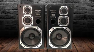 Technics SBCD650 3way Vintage speakers Overview  Mux Sound [upl. by Monie]