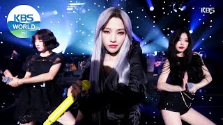 GIDLE  LATATA  DUMDi DUMDi Sketchbook  KBS WORLD TV 210116 [upl. by Enegue]