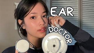 ASMR Healing Hurt Ears👂Gentle Ear Care amp Examination 🔍 Doctor Roleplay [upl. by Ydnelg]