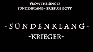 Sündenklang  Krieger [upl. by Anitram]