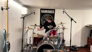 Ramones  Havana Affair Drum Cover [upl. by Cyrill]