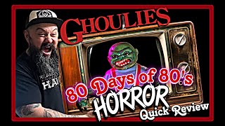 Is Ghoulies 1985 Worth Watching A Horror Classic Revisited ghoulies Retroreview [upl. by Adnilreh]