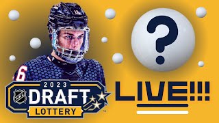 NHL DRAFT LOTTERY 2023 DRAW LIVE [upl. by Mazurek]