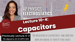 AP Physics 2 Lecture 104 Capacitors [upl. by Frodeen]