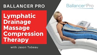 Ballancer Pro Lymphatic Drainage Massage Compression Therapy  VEMI PEMF [upl. by Montford]