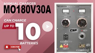 MO 180V30A Manual Multiple Battery Chrgers [upl. by Modnarb143]