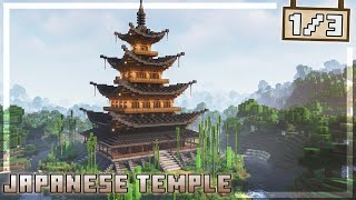 How to Build a Japanese Temple in Minecraft  Tutorial 13 [upl. by Kevon]