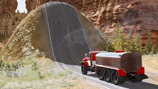 Mobil vs Bumps 10  BeamNG Drive [upl. by Ennyroc]