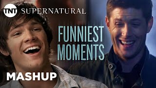 Supernatural Funniest Moments MASHUP  TNT [upl. by Aneelehs28]