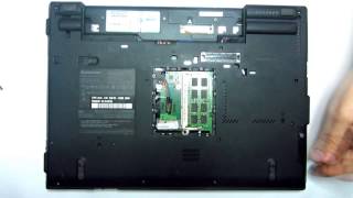 Lenovo ThinkPad T410 keyboard and top panel removal [upl. by Skardol]