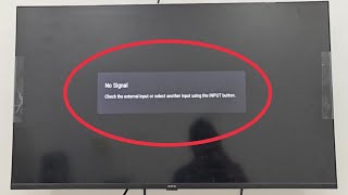 Android TV Me No Signal HDMI Problem Thik kaise Kare  Led Tv Fix No Signal Check External Input [upl. by Animar]