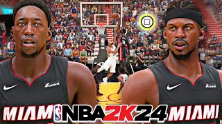 The Miami Heat are a PROBLEM in NBA 2K24 Play Now Online [upl. by Ynnhoj501]