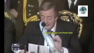 Néstor Kirchner quotEquilibrio fiscal y control de la emisiónquot Muy facho muy de derecha muy gorila [upl. by Goles]