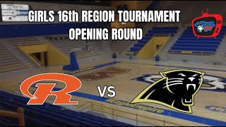 Raceland vs Fleming  Girls 16th Region Tournament opening round Day 2 HIGHLIGHTS  3524 [upl. by Legnaleugim]