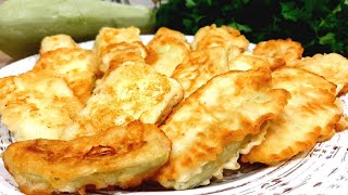 Кабачки в СУПЕР кляре на сковороде Не просто вкусно а ОЧЕНЬ Вкусно [upl. by Botnick]