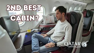 Qatar 787 Business Class  AMAZING arrival experience [upl. by Berkman]