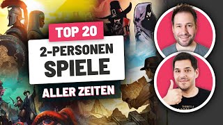 PERFEKT für Zwei 🏆 Die BESTEN 2 Personen Spiele aller Zeiten [upl. by Atsillak674]