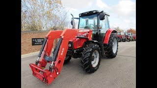 MASSEY FERGUSON 5445 WITH MF 940 LOADER WALKROUND VIDEO [upl. by Rodolph269]