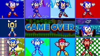 Sonic The Hedgehog Bootlegs amp Homebrews GAME OVER Screens [upl. by Crispa]