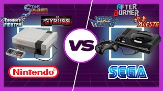 📺🚀 DUEL SHOOTEM UP 👾 NINTENDO VS SEGA 🕹️ SuperPI4 [upl. by Karissa989]