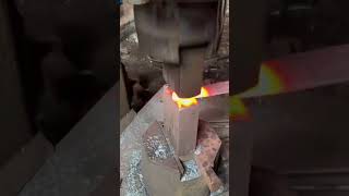 How to forge an iron block into an iron sheet [upl. by Mota]