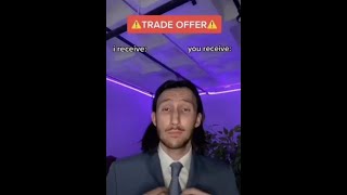 TRADE OFFER i receive you receive original meme tik tok viral [upl. by Ettesel219]