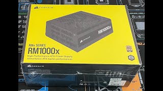 Corsair RM850x 2021  850 Watt 80 PLUS Gold Fully Modular ATX PSU  Unboxing [upl. by Iram]