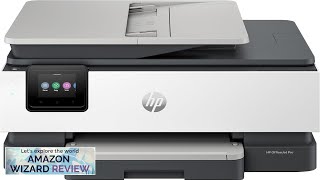 HP OfficeJet Pro 8135e Wireless AllinOne Color Inkjet Printer Print Scan Copy Review [upl. by Riaj717]