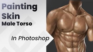 👍How to paint Skin in photoshop  Jesus Conde [upl. by Tallbot]