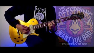 Want You Bad  The Offspring guitar cover [upl. by Adnwahs]