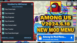 Among Us V2024618 Mod Menu  Among Us Mod Apk V2024618  Among Us Mod Menu Apk [upl. by Linders]